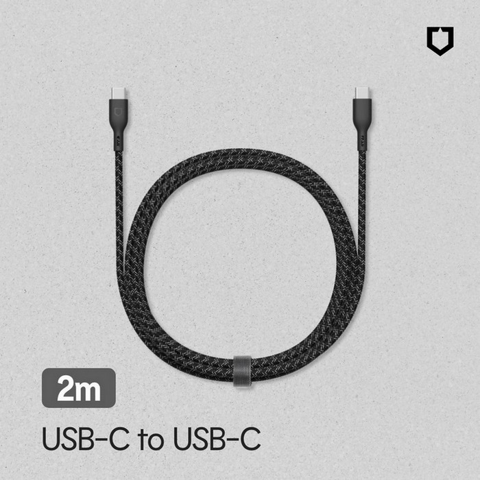 犀牛盾 USB-C to USB-C 編織充電線 2M 商品圖